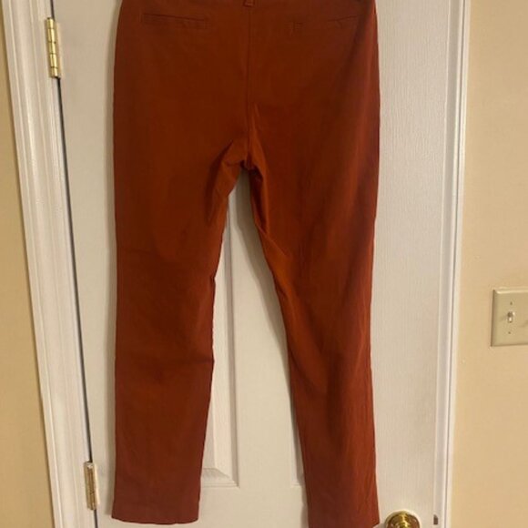 Zac & Rachel Women's Rust Stretch Skinny Leg Pants Jeans Fall Winter  Size 10 - Picture 3 of 6